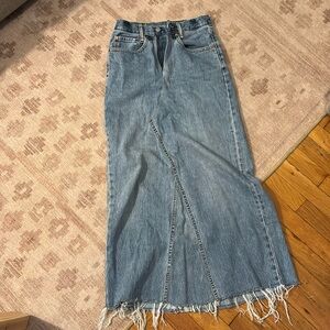Vintage Levi Jean skirt